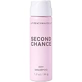 Beachwaver The Co. Second Chance Dry Shampoo - Travel Size (1.2Oz) | Vegan Oil-Absorbing Rice Formula | Removes Oil &amp; Moisture, Adds Volume, &amp; Extends Style Life Between Washes | Brazilian Berry