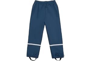 QILUCKY Unisex rain Pants Children,Women Waterproof and Windproof rain Trousers Over Pants for Girls Boys 98-134