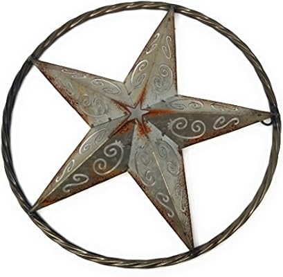 Western Star Hanging Vintage Rustic Metal Wall Art Home Office Decor 3d Metal Star Rustic Ornament Buy Online At Best Price In Uae Amazon Ae