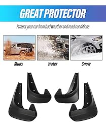 ESEWALAS 4PCS Mud Flaps,No Drilling Mudguards
