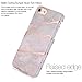 iPhone 7 Case, iPhone 8 Case, Rose Gold Gray Marble Design Case, BAISRKE Slim Flexible Matte Soft TPU Bumper Shockproof Rubber Silicone Skin Cover Case for iPhone 7 (2016) / iPhone 8 (2107)