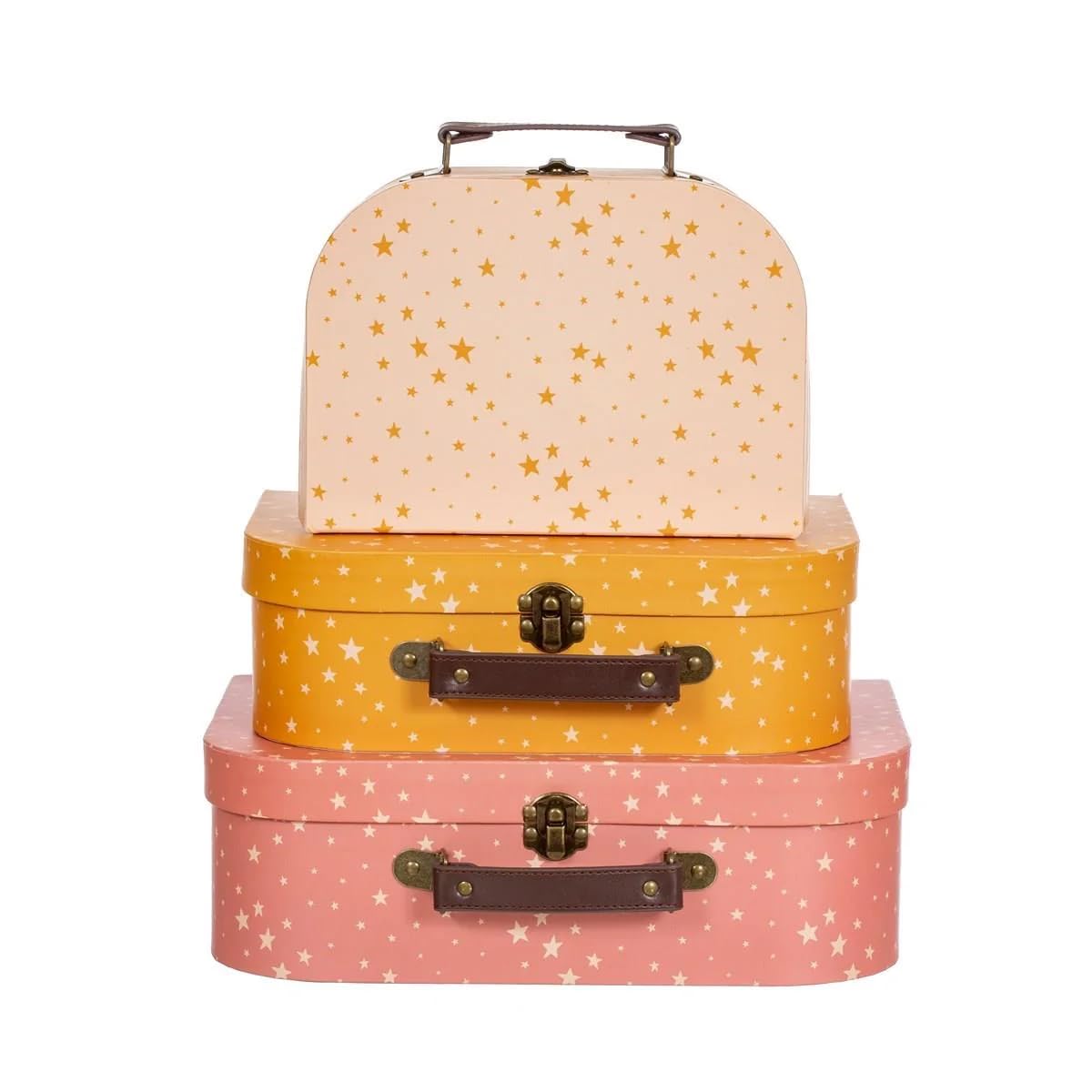 Sass & Belle Little Stars Suitcases - Set of 3
