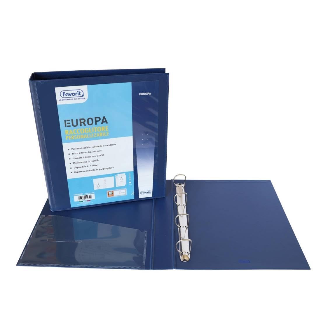 Favorit 100460470 Ring Binder Blue
