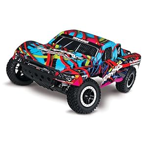 Traxxas Slash 1/10 Scale 2WD Short Course Racing Truck with TQ 2.4GHz Radio System, Hawaiian