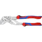 KNIPEX Tools 86 05 180 7-Inch Pliers Wrench Comfort Grip