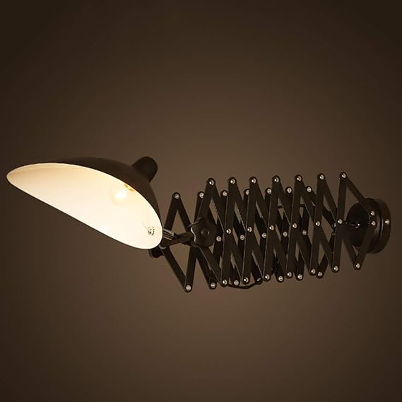 Wandleuchte Industrial Metall Ausziehbare Wandleuchte Vintage