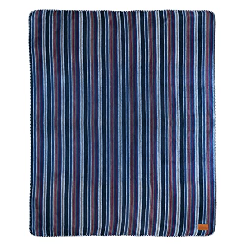 Qisu Alpaca Wool Blanket Throw Large, Beautiful, Warm, Variegated