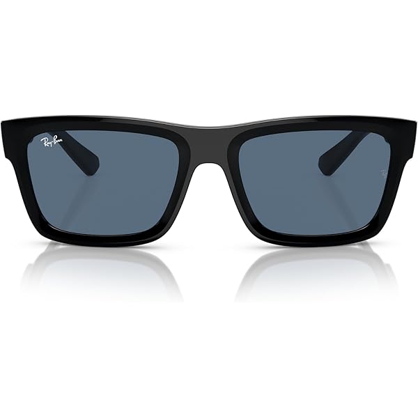 レイバン RB4396F WARREN 6677/87 57□20 黒 WARREN BIO-BASED Sunglasses in Black and Dark Blue - RB4396F | Ray