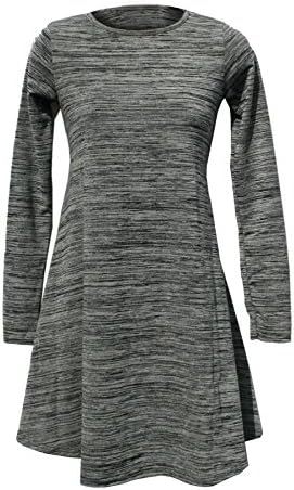 River Island Grey MARL Swing Dress Grey 6