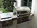 BBQ Built-in Grill Cover for Outdoor Barbecues up to 30 inches with Secure Straps and Extra Coverage to Protect Knobs
