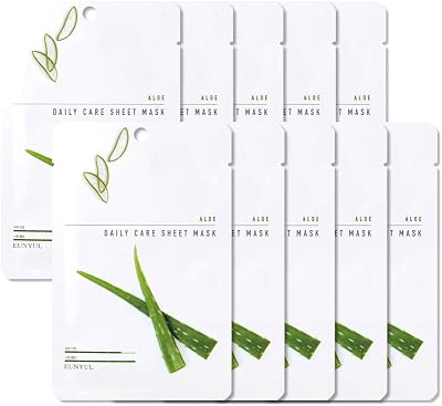 [Eunyul] Daily Care Aloe Sheet Mask Pack 10pcs Korean Skincare