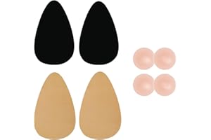 Wieysdoo Breast Lift Tape Push Up Pasties Adhesive Bra Stick on Bra Invisible Breast Tape with 2 Pairs Nipple Covers