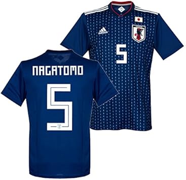 Amazon Adidas サッカー日本代表 18 ホーム レプリカ ユニフォーム 半袖 No 5 長友 Cv5638 5n M Adidas アディダス ユニフォーム