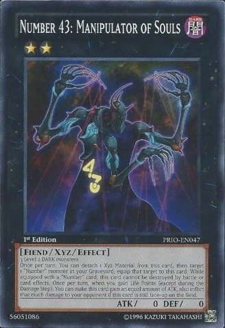 Yu-Gi-Oh! - Number 43: Manipulator of Souls (PRIO-EN047) - Primal Origin - Unlimited Edition - Common
