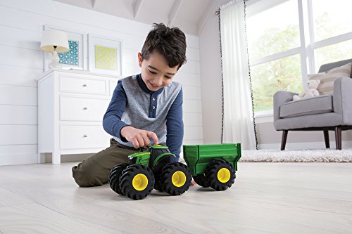 John Deere Monster Treads Tractor with Wagon