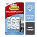 Command Clear Fridge Clips, 4-Pack, 24 Clips Total, Decorate Damage-Free