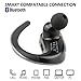 DITONG Wireless Bluetooth Headset Earbuds Handsfree Bluetooth Earphones Earpiece with Microphone Volume Control Noise Canceling for Android Cell Mobile Phones Sony Samsung LG Motorola (Gray)