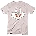Popfunk Looney Tunes Bugs Bunny Face T Shirt & Stickers (X-Large) Silver