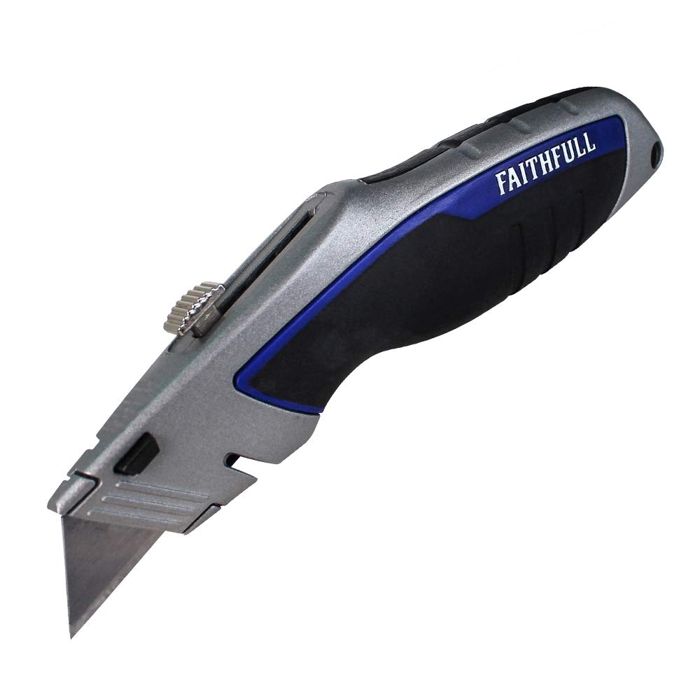 Faithfull FAITKRPRO Professional Retractable Utility Knife