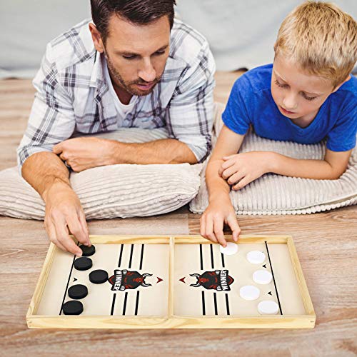 Sling Foosball Fast Sling Puck Game Large Size Portable Slingpuck Board