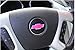 Reflective Concepts Steering Wheel Bowtie Overlay Decal - 2007-2014 Chevrolet Tahoe - (Color: Carbon Fiber)