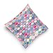 ALAZA Colorful Fish Scale Cotton Pillowcase 16 X 16 Inches Twin Sides, Rainbow Mermaid Scale Pillow Case Sham Cover Protector Decorative for Home Hotel Couch Ded
