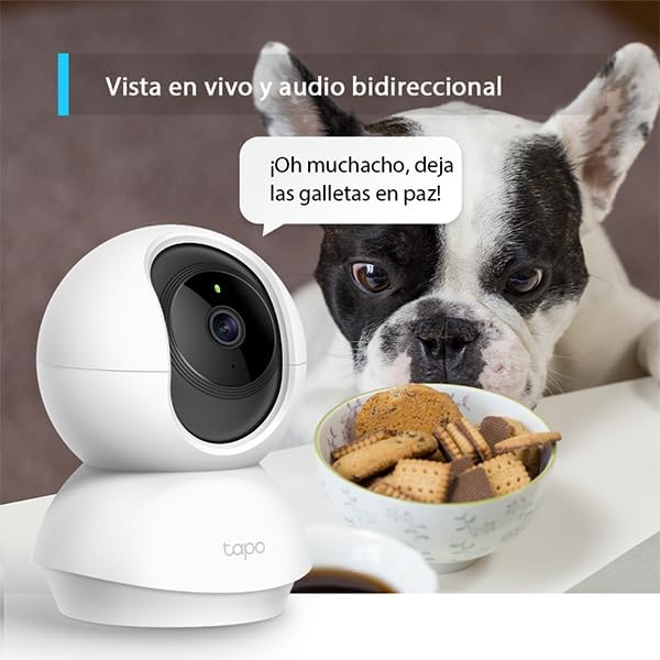 Tapo c200p2 - câmera ip wifi câmera de vigilância 360 ° fhd 1080p, visão noturna, notificações em tempo real, suporta cartão sd, detecção de movimento, controle remoto, compatível com alexa