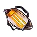 Printing Lunch Bags, Arricastle Oxford Cloth Aluminum Foil Insulated Zip Cooler Bag Portable Takeaway Aluminum Film Pack Cooler Bag Lunch Box Package (Small Green Dots)