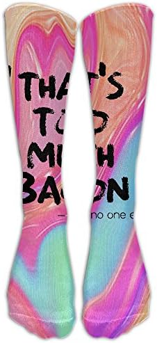 Too Much Bacon Apron 3D Print Womenâ€s Casual No Show Socks Athletic Cotton Liner Socks Thin Low Cut