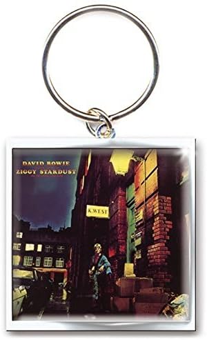 David Bowie Ziggy Stardust Official Keychain