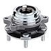 ECCPP Front Wheel Hub and Bearing Assembly 513310 fit Nissan Quest Nissan Murano 2003 2004 2005 2006 2007 2008 2009 3.5L 5 lugs wheel hub Non-ABS 2PCS