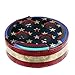 Fintie Protective Case for Amazon Echo Dot (Fits All-New Echo Dot 2nd Generation Only) - Premium Vegan Leather Cover Sleeve Skins, US Flag