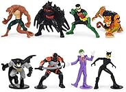 BATMAN 2-inch Scale 8-Pack of Collectible Mini Action Figures, Amazon Exclusive