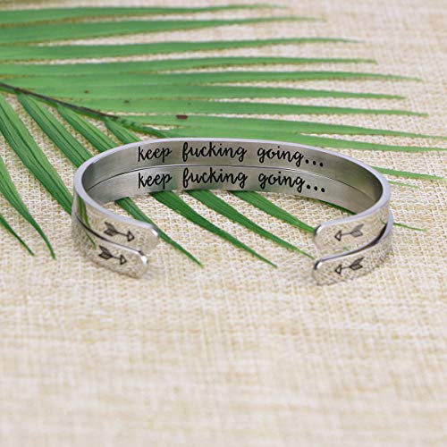 1 Inspirational+Jewelry+Bracelet+Stainless+Engraved