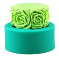 3D Rose Macrame Silicone Cake Mold Fondant Cake Decoration