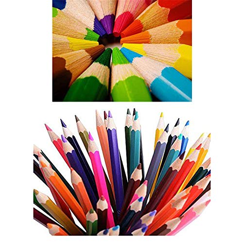 Watercolor Pencils,SouthStar 48 Colored Pencils Set Premier Soft Core,Multicoloured Art Drawing Pencils in Bright Assorted Shades, Ideal for Coloring, Watercolor Techniques