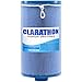 Clarathon Replacement for Lifesmart, Freeflow, AquaTerra, Hydromaster, Grandmaster, Simplicity, Bermuda Spas - 50SF Blue Media Hot Tub Spa Filter