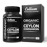 Ceylon Cinnamon Capsules - LOWER Blood Sugar Levels, IMPROVE Joint Mobility & PROMOTE Weight loss - Powerful Anti-Inflammatory & Antioxidant, 1200mg per serving