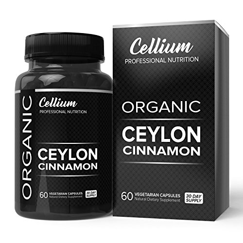 Organic Ceylon Cinnamon Supplement (USDA CERTIFIED), True Cinnamon from Sri Lanka. Promotes a Healthy Heart, Weight Loss and Joint Health, 1200 mg - 60 Vegetable Caps Organic Ceylon Cinnamon Supplement (USDA CERTIFIED), True Cinnamon from Sri Lanka. Promotes a Healthy Heart, Weight Loss and Joint Health, 1200 mg - 60 Vegetable Caps
