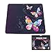 iColor Colorful Butterfly Anti-Slip Mouse Pad Mice Pad Mat Mousepad For Office, Computer, Laptop & Mac Optical Laser Mouse- Durable & Comfortable & Lightweight For Easy Typing & Pain Relief MP-017
