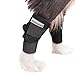 Mindsinglong Dog Rear Leg Wrap, Canine Protect Wrap Hock Wrap Sleeve Prevents Injuries and Sprains and Provides Stability Caused by Arthritis(1 Pair for Both Rear Legs)