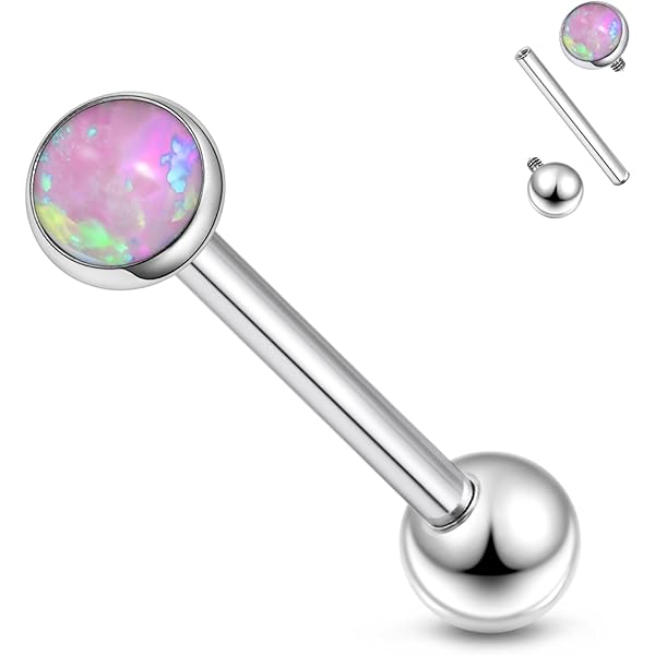 Amazon.com: BodyJewelryOnline Lix Motorized 316L Surgical Steel Tongue Ring  - Silver- Improved Motor : Clothing, Shoes & Jewelry