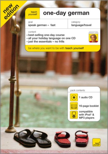 Teach Yourself One-Day German (TY: Language Guides) by Elisabeth Smith