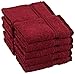 Superior Egyptian Cotton 10-Piece Face Towel Set , Small Towels For Facial, Spa, Quick Dry, Absorbent Towels, Bathroom Accessories, Guest Bath, Home Essentials, Washcloth, Airbnb, Burgundy