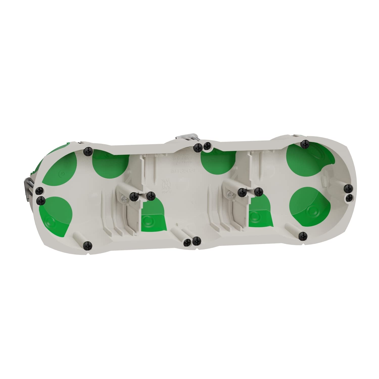 Multifix Air Waterproof Box with 3 Spacing 71 mm Diameter 67 mm, Depth. 40mm