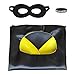 Aimike DIY Drawing Superhero Costumes Party Dress Up Cape Reversible with 5 Masks and Bracelets for Kids