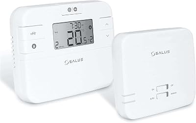 Salus RT510RF+ Wireless Programmable Thermostat RF Receiver Boiler Plus