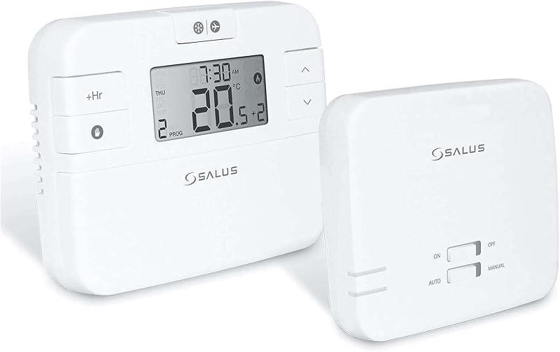 Salus RT510RF+ Wireless Programmable Thermostat RF Receiver Boiler Plus