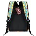 Zicac Canvas Backpack Smiling Face Satchel Printed Daypack