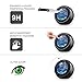 LANMU Screen Protector Webcam Cover for Echo Spot,High Definition Screen Protector for Echo Spot with Webcam Cover (2 Screen Protector 1 Webcam Cover)